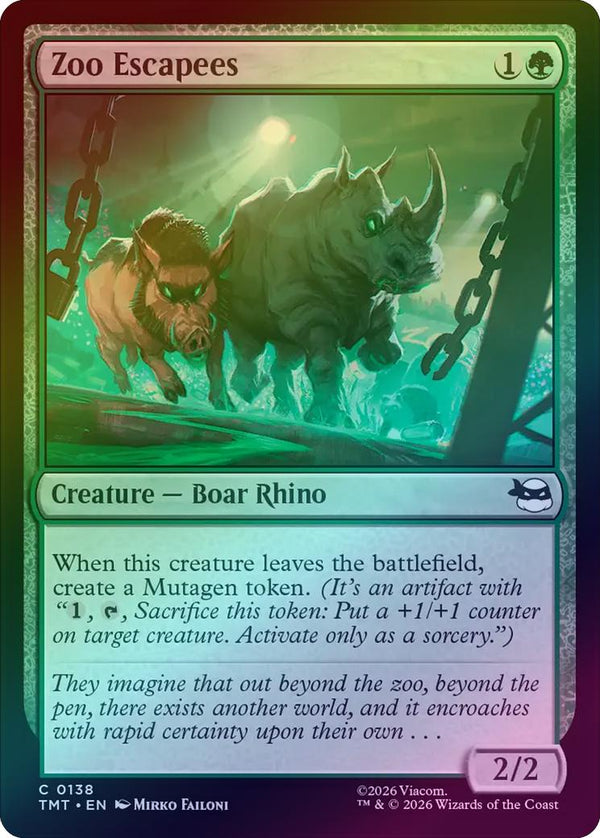 Zoo Escapees (Foil) (TMT)