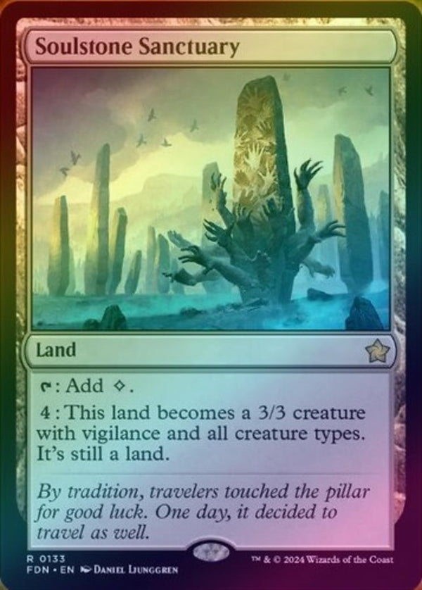 Soulstone Sanctuary (Foil) (FDN)