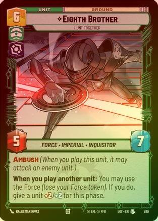 Eighth Brother - Hunt Together - 589 - Uncommon (Foil)