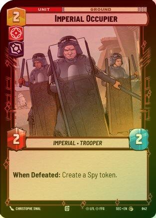 Imperial Occupier (Foil) - 642 - Common (Foil)
