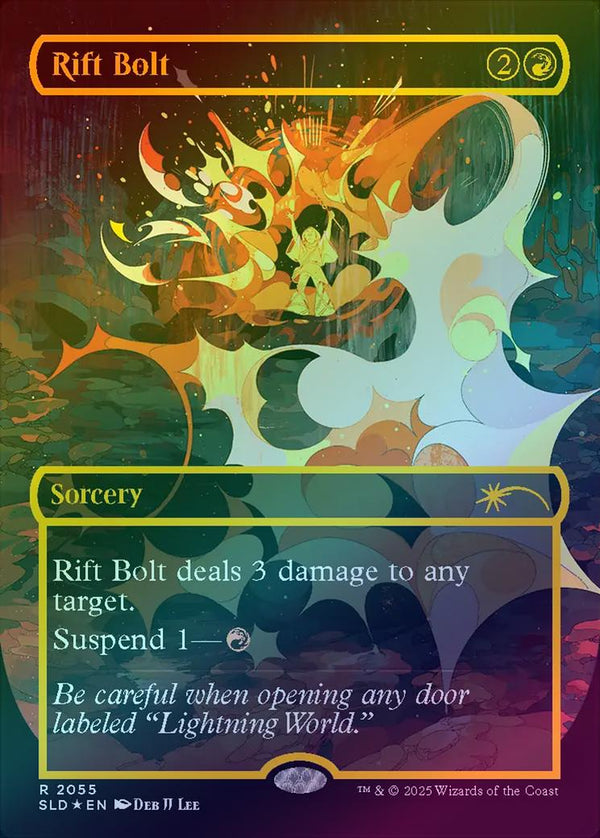 Rift Bolt - EVERYTHING IS ON FIRE (Raised Foil) (SLD)