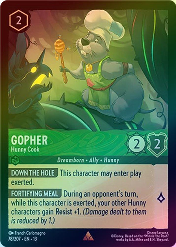 Gopher (Hunny Cook) - 78/207 - Rare (Foil)