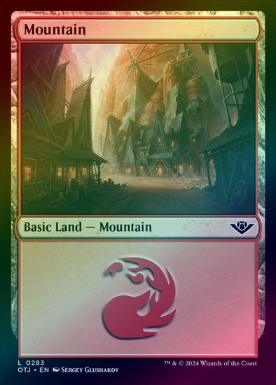 Mountain (283) (Foil) (OTJ)