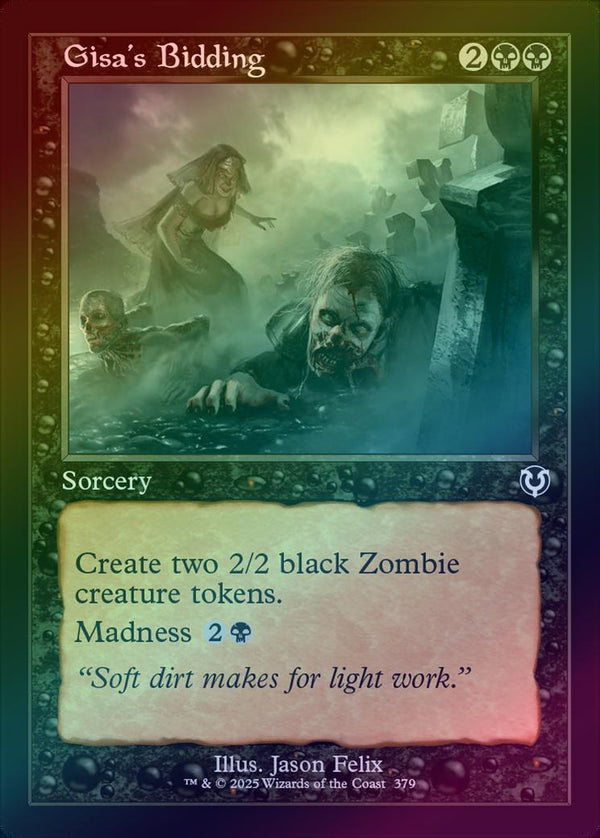 Gisa's Bidding - Retro Frame (Foil) (INR)