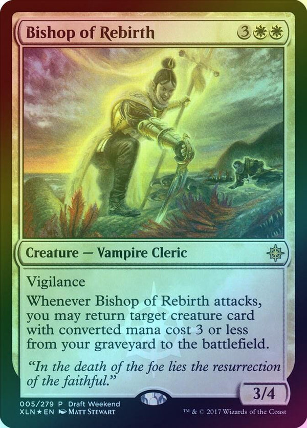 Bishop of Rebirth - Draft Weekend Promo (Foil) (PXLN)