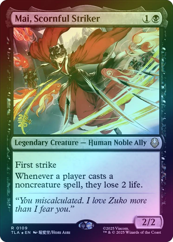 Mai, Scornful Striker - Prerelease Promo (Foil) (PTLA)