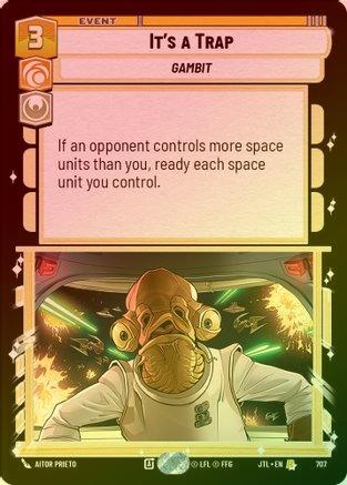 It's a Trap - 707 - Rare (Foil)