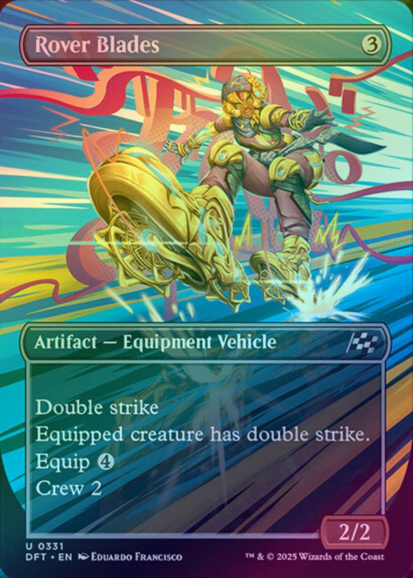 Rover Blades - Borderless Revved Up (Foil) (DFT)