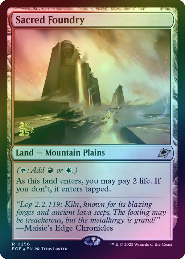 Sacred Foundry - Prerelease Promo (Foil) (PEOE)