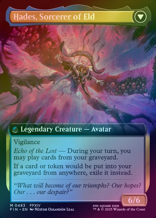 Emet-Selch, Unsundered // Hades, Sorcerer of Eld - Extended Art (Foil) (FIN)