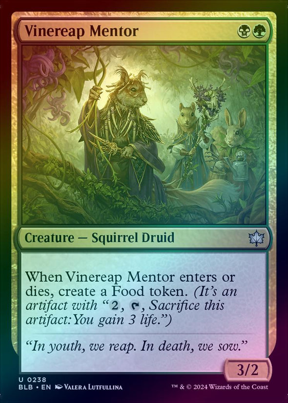 Vinereap Mentor (Foil) (BLB)