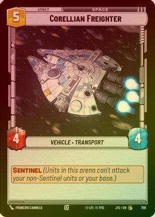 Corellian Freighter - 756 - Common (Foil)