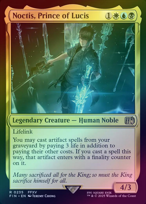 Noctis, Prince of Lucis (Foil) (FIN)