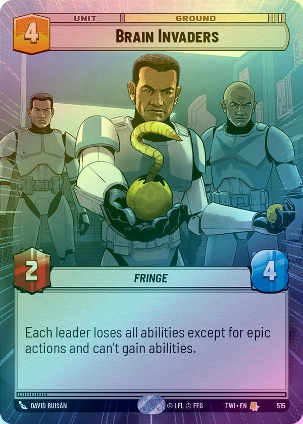 Brain Invaders (Hyperspace) - 515 - Rare (Foil)