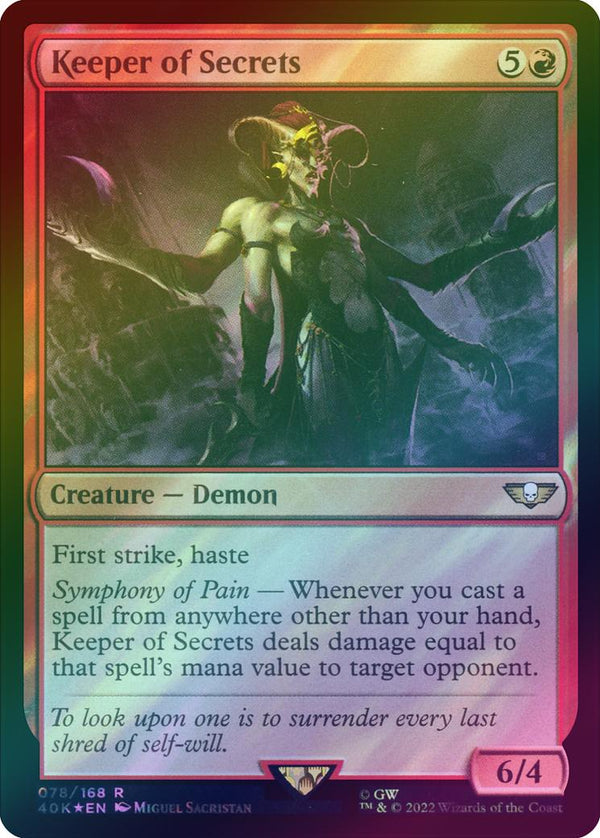 Keeper of Secrets (Surge Foil) (40K)
