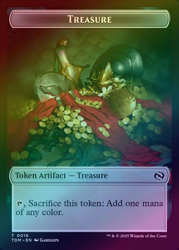 Elephant // Treasure Token (Foil) (TTDM)