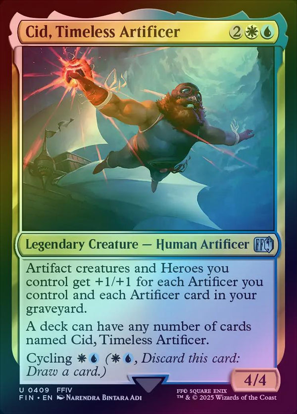 Cid, Timeless Artificer (409) (Foil) (FIN)
