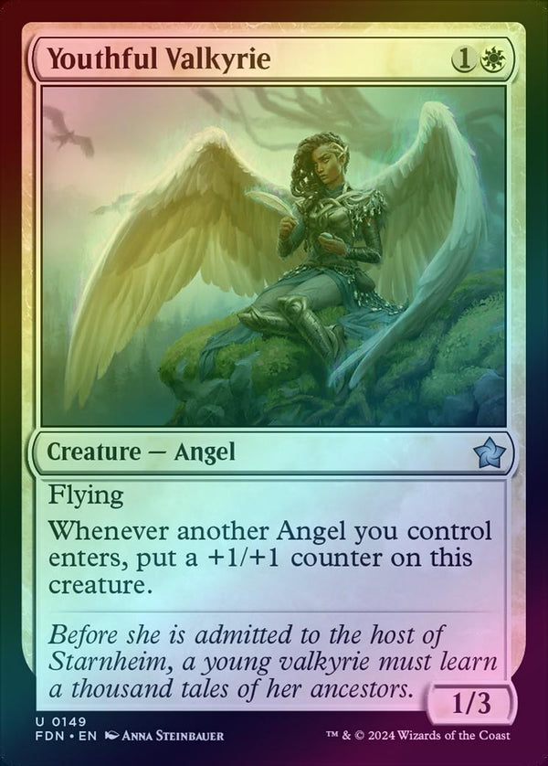 Youthful Valkyrie (Foil) (FDN)