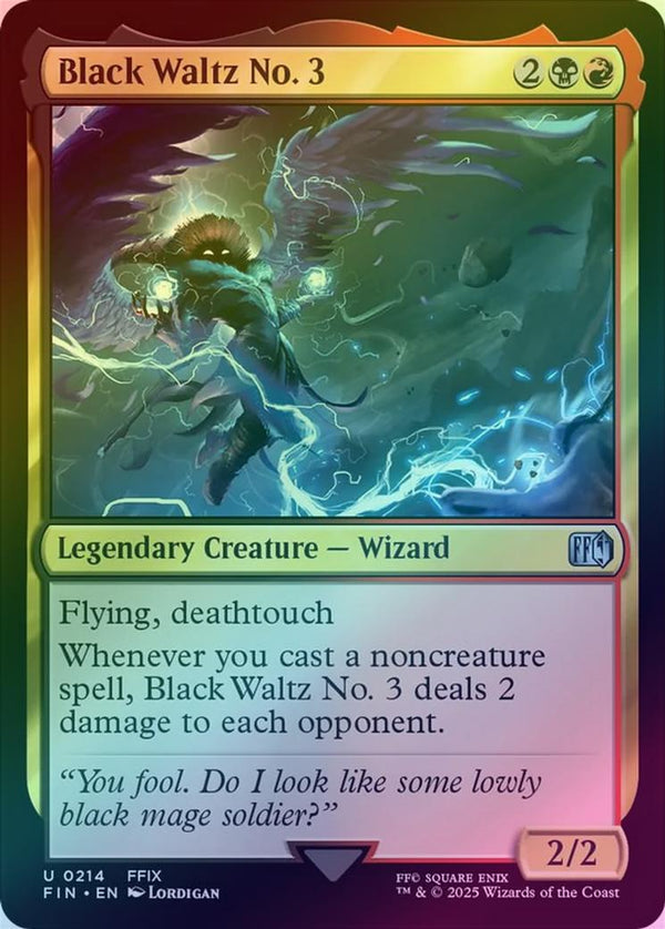 Black Waltz No. 3 (Foil) (FIN)
