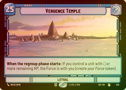Vergence Temple - 529 - Rare (Foil)