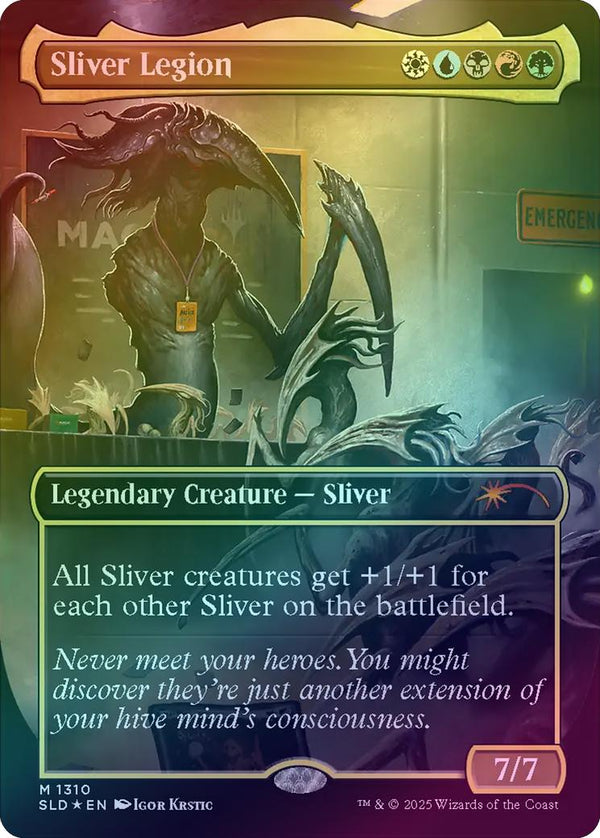 Sliver Legion - MAGICCON: The Gathering (Rainbow Foil) (SLD)