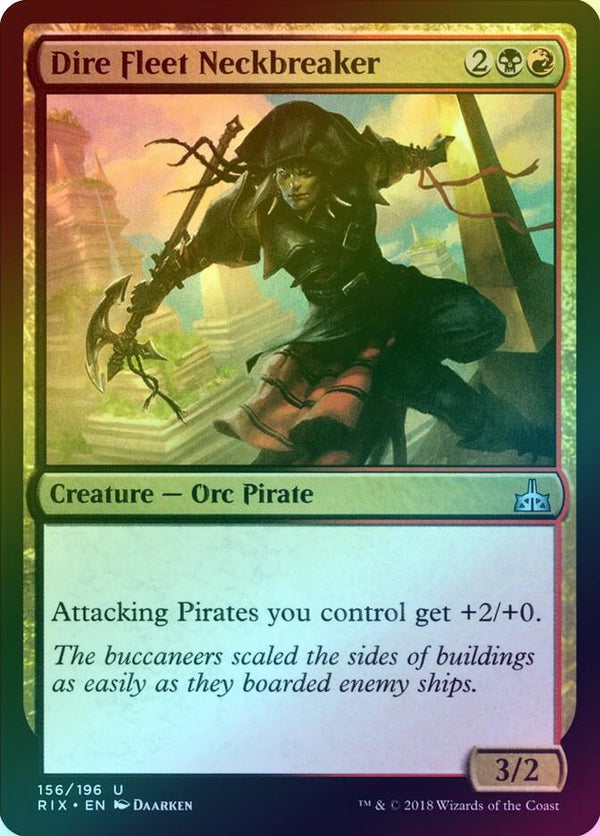 Dire Fleet Neckbreaker (Foil) (RIX)