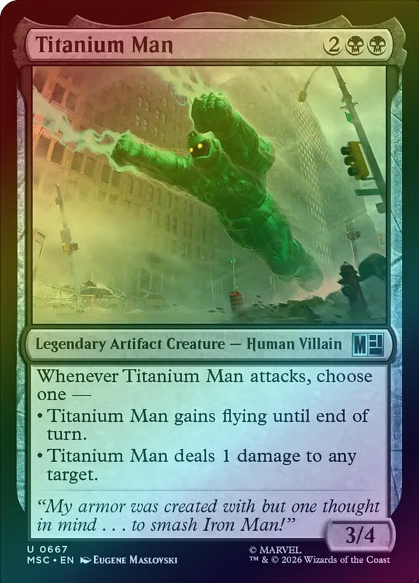 Titanium Man (Foil) (MSC)