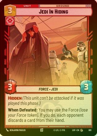 Jedi In Hiding - 661 - Common (Foil)
