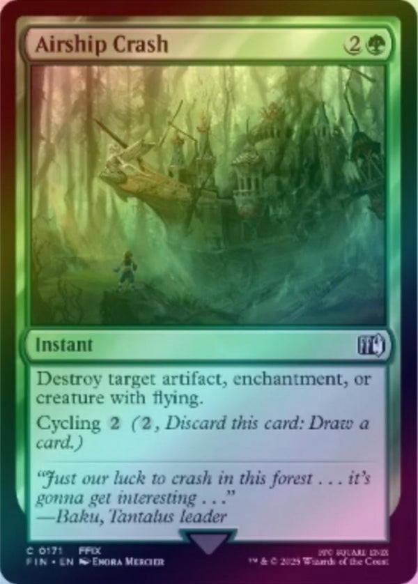 Airship Crash (Foil) (FIN)