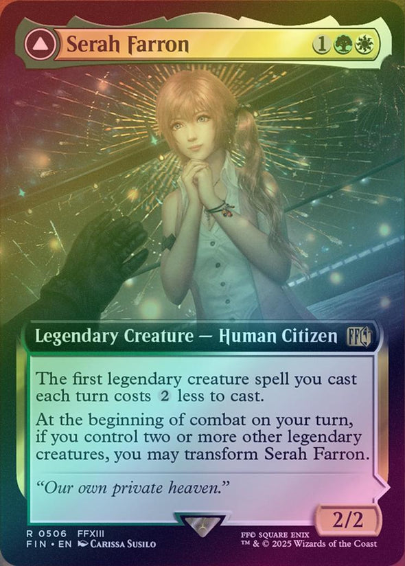 Serah Farron // Crystallized Serah - Extended Art (Foil) (FIN)