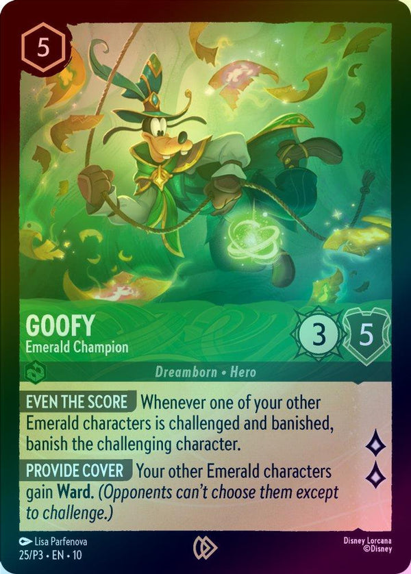 Goofy (Emerald Champion) - 25 - Promo (Foil)