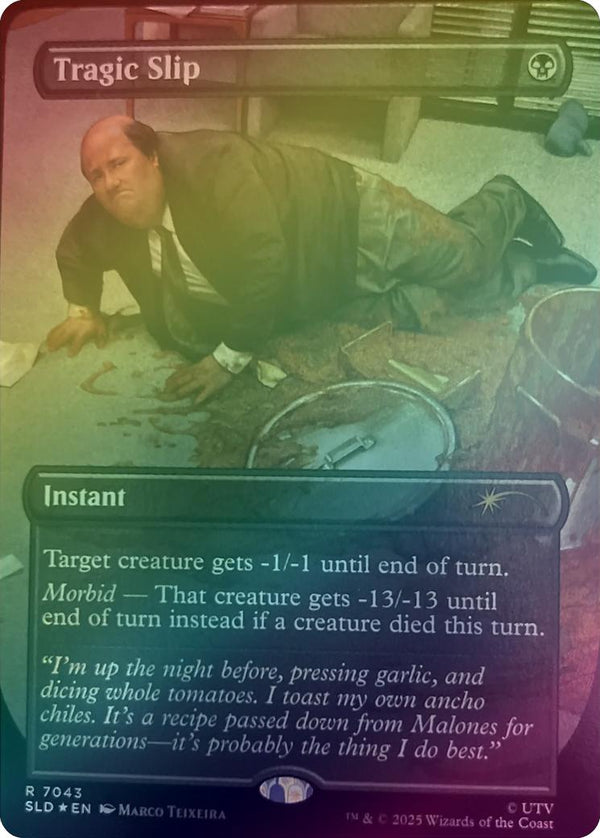 Tragic Slip - The Office: Bonus Card (Foil) (SLD)