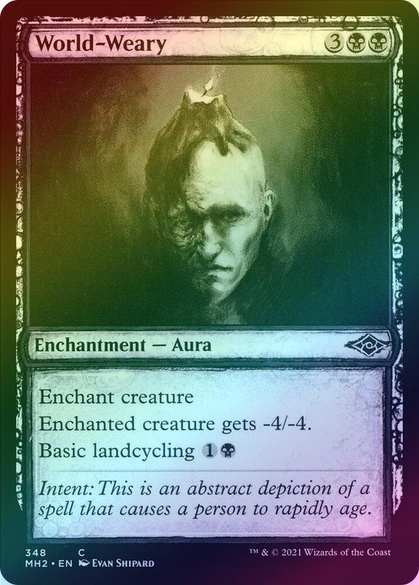 World-Weary - Sketch Showcase (Foil) (MH2)