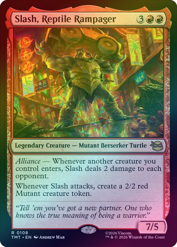 Slash, Reptile Rampager (Foil) (TMT)