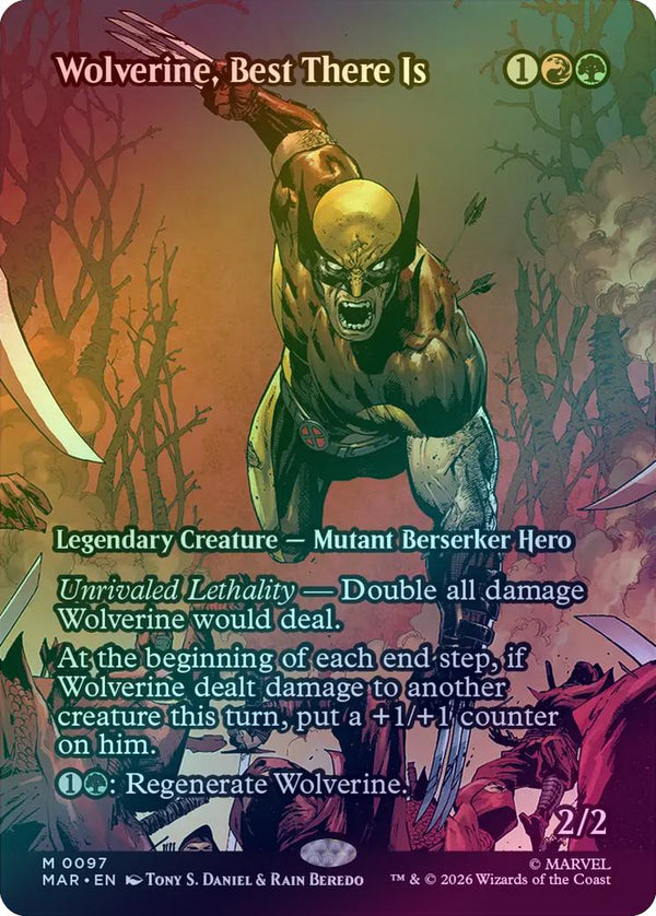 Wolverine, Best There Is - Source Material Showcase (Foil) (MAR) (Pre-Order)