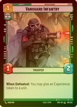 Vanguard Infantry - 108/252 - Common (Foil)