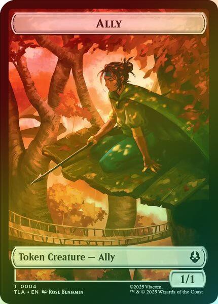 Ally (004) // Soldier (011) Token (Foil) (TTLA)