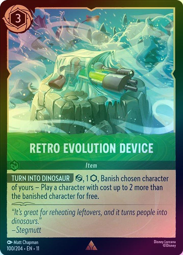 Retro Evolution Device - 100/204 - Rare (Foil)