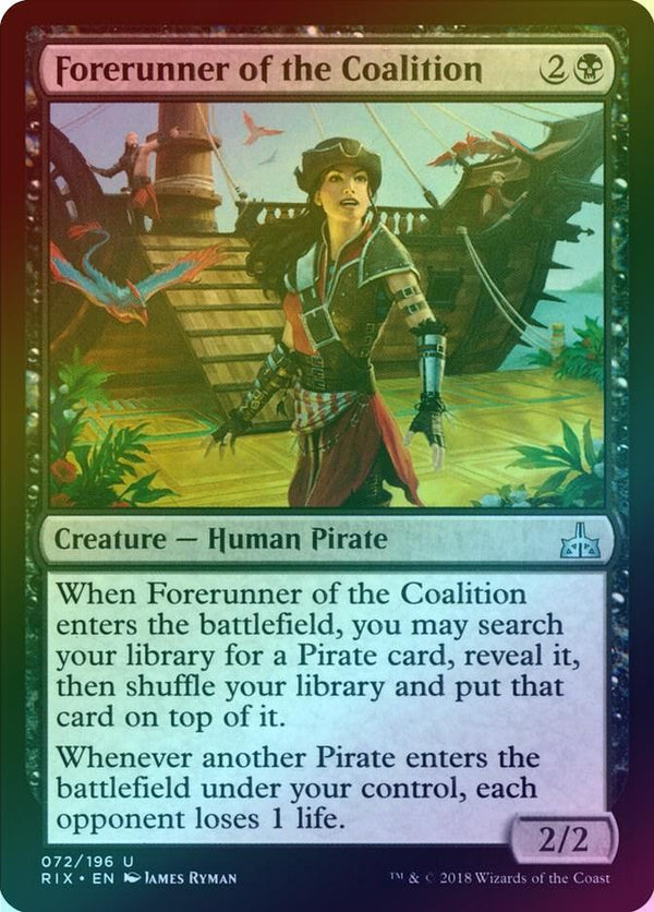 Forerunner of the Coalition (Foil) (RIX)