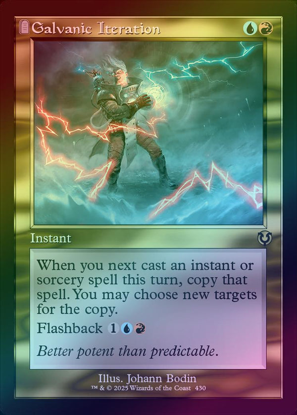 Galvanic Iteration - Retro Frame (Foil) (INR)
