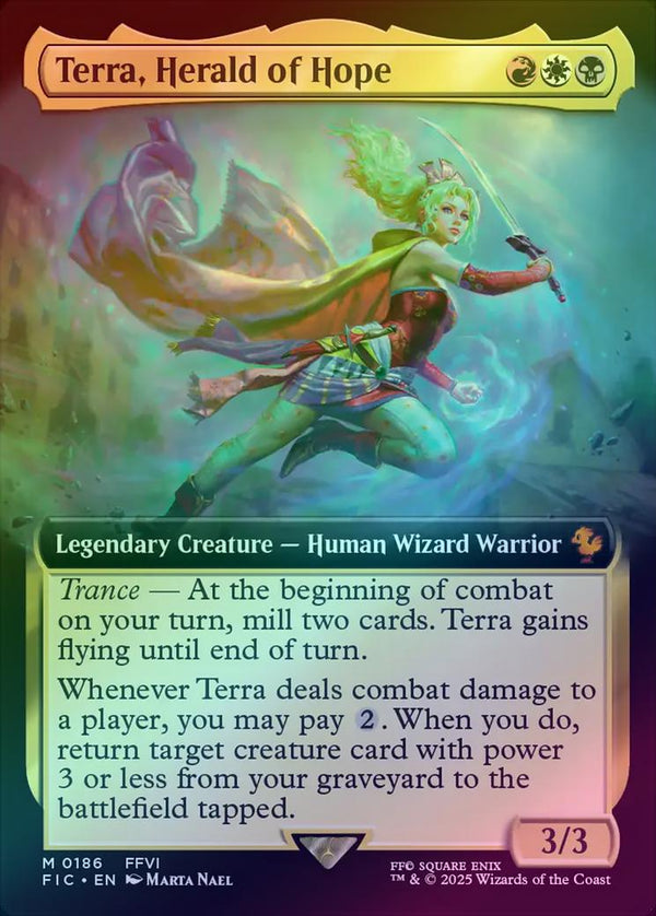 Terra, Herald of Hope - Extended Art (Foil) (FIC)