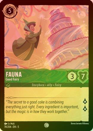 Fauna (Good Fairy) - 78/204 - Common (Foil)