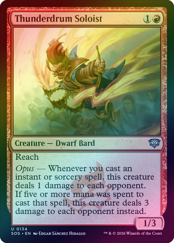 Thunderdrum Soloist (Foil) (SOS)