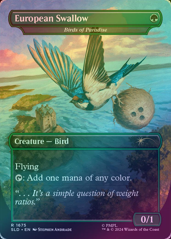 Birds of Paradise // Birds of Paradise - Monty Python and the Holy Grail Vol. 1 Secret Lair (Foil) (SLD)