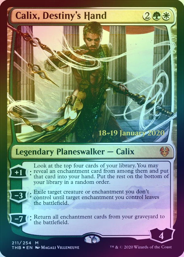 Calix, Destiny's Hand - Prerelease Promo (PTHB) (Foil)