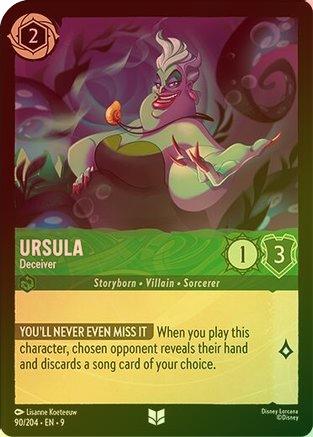 Ursula (Deceiver) (Fabled Reprint) - 90/204 - Uncommon (Foil)
