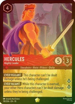 Hercules (Mighty Leader) - 118/204 - Legendary (Foil)