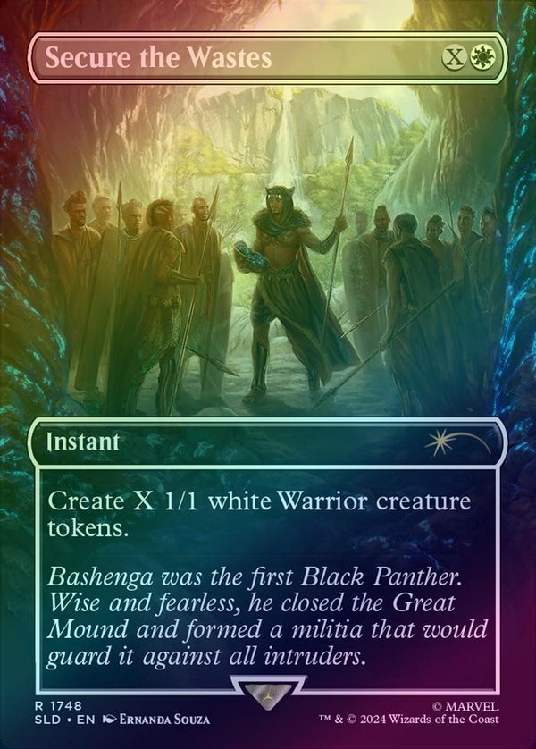 Secure the Wastes - Marvel's Black Panther (Rainbow Foil) (SLD)
