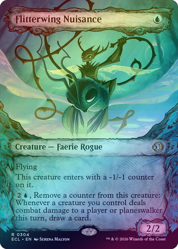 Flitterwing Nuisance - Fable Frame Showcase (Foil) (ECL)