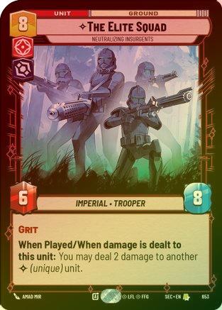 The Elite Squad - Neutralizing Insurgents (Foil) - 653 - Rare (Foil)